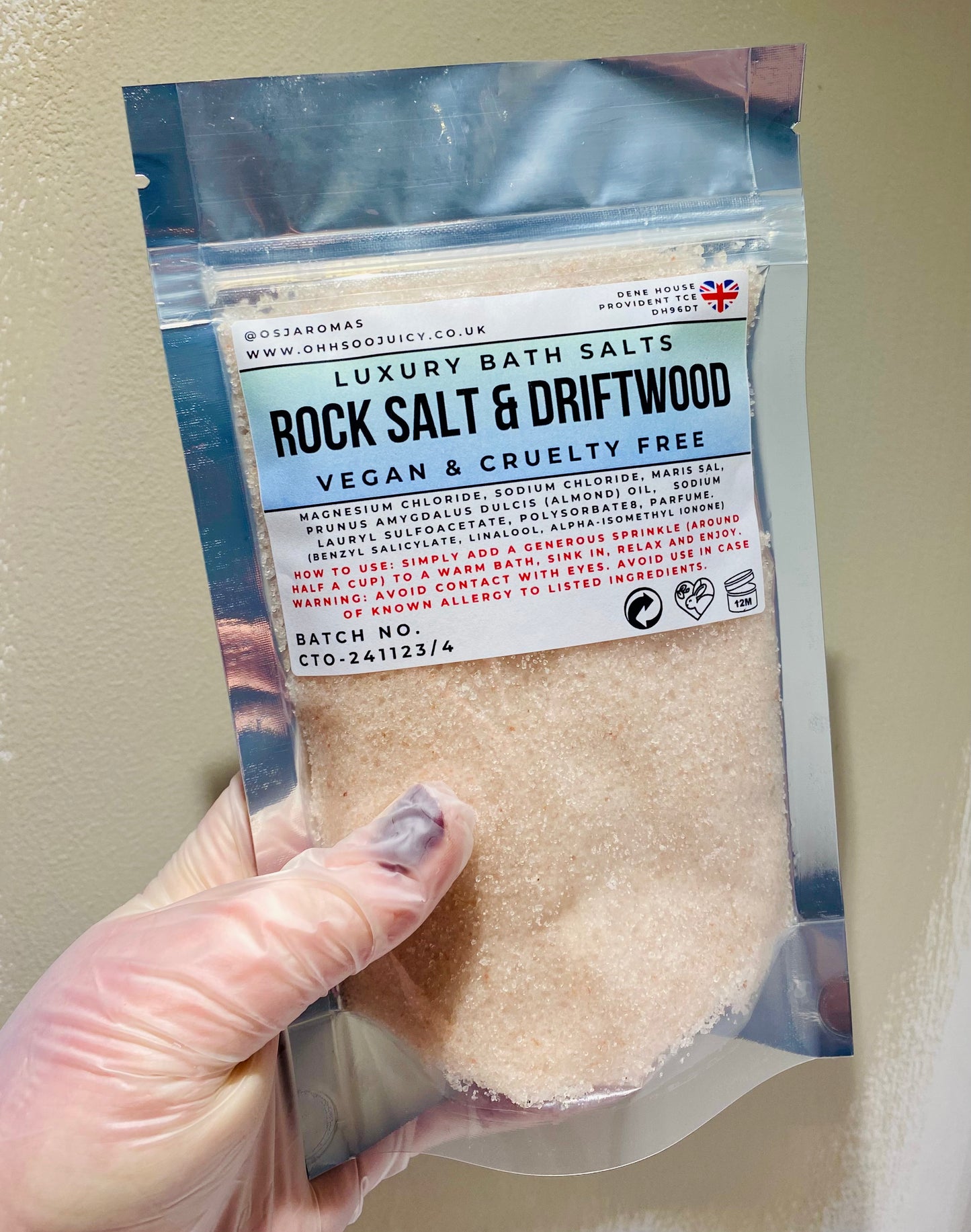 LUXURY BATH SALTS 310G