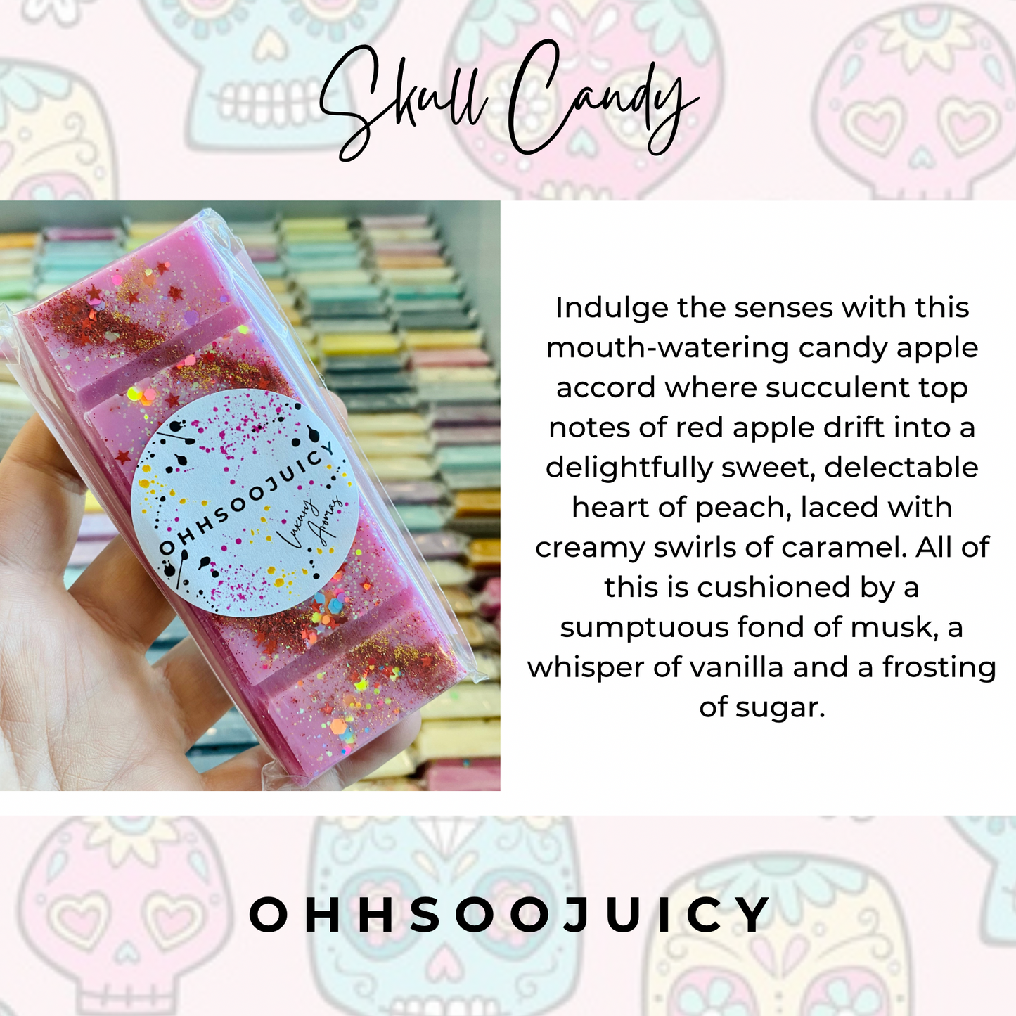 SKULL CANDY (Toffee Apple)